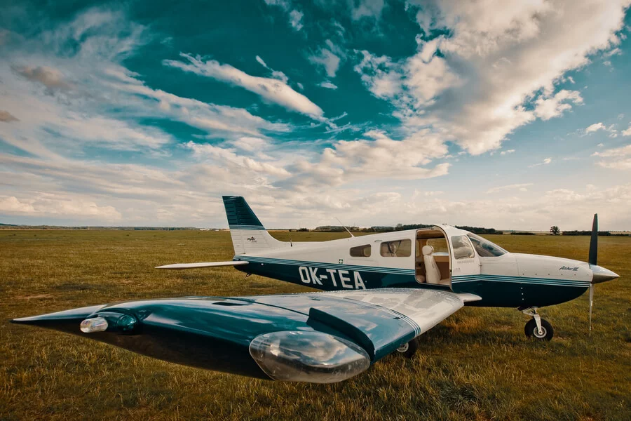 Fotolet s letadlem Cessna 172 pro 3 v Roudnici nad Labem